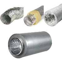 Ventilation ducting and silencers